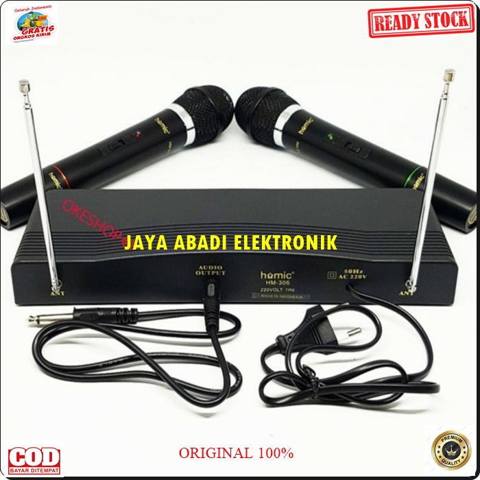 G513 HOMIC MIC HANDLE SEPASANG WIRELESS BEST MICROPHONE KARAOKE VOKAL ARTIS PROFESIONAL AUDIO PANGGUNG DYNAMIC COCOK UNTUK SEGALA JENIS ACARA PANGGUNG PENGERAS SUARA JERNIH DAN ENTENG PRODUK BERKHUALITAS HARGA TERJANGKAU