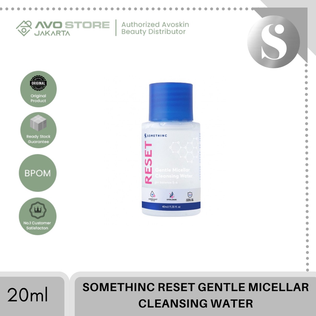 Somethinc Reset Gentle Micellar Cleansing Water 40ml