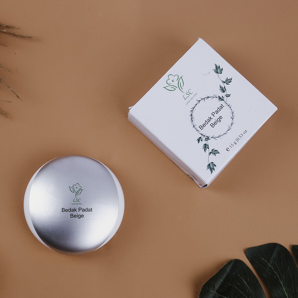 LSC - Latifa Skin Clinic - Beige Compact Powder