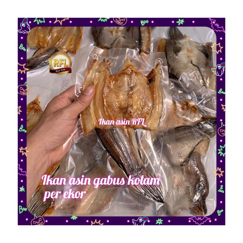 

ikan asin gabus kolam super