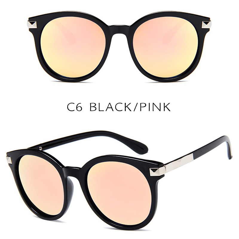 (YUZHU) Bayar di Tempat Korean Design Trendy Mata Kucing Kacamata Hitam Wanita Fashion Sunglasses Women