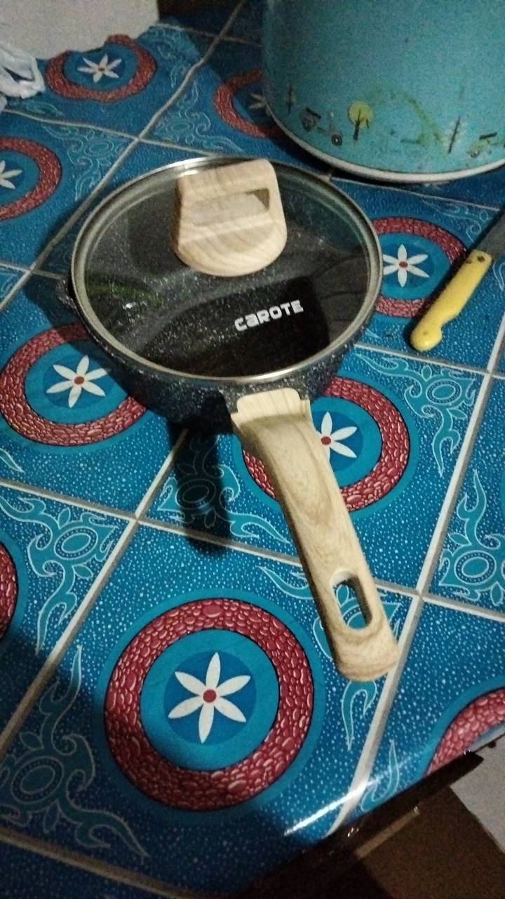 Carote Essential Woody Panci Susu Anti Lengket 16/18cm  Lengkap Dengan Tutup