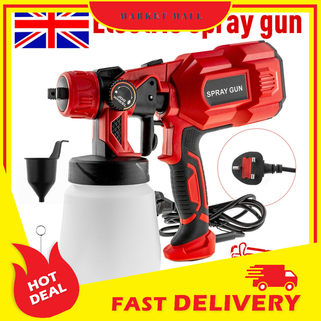 Pistol Semprot Cat Dinding Jendel Pintu Pagar Kursi Furnitur Mobil Motor Spray Gun 1.8mm 800ml 550W 30000 RPM AFABEITA - 7RHZBIXX