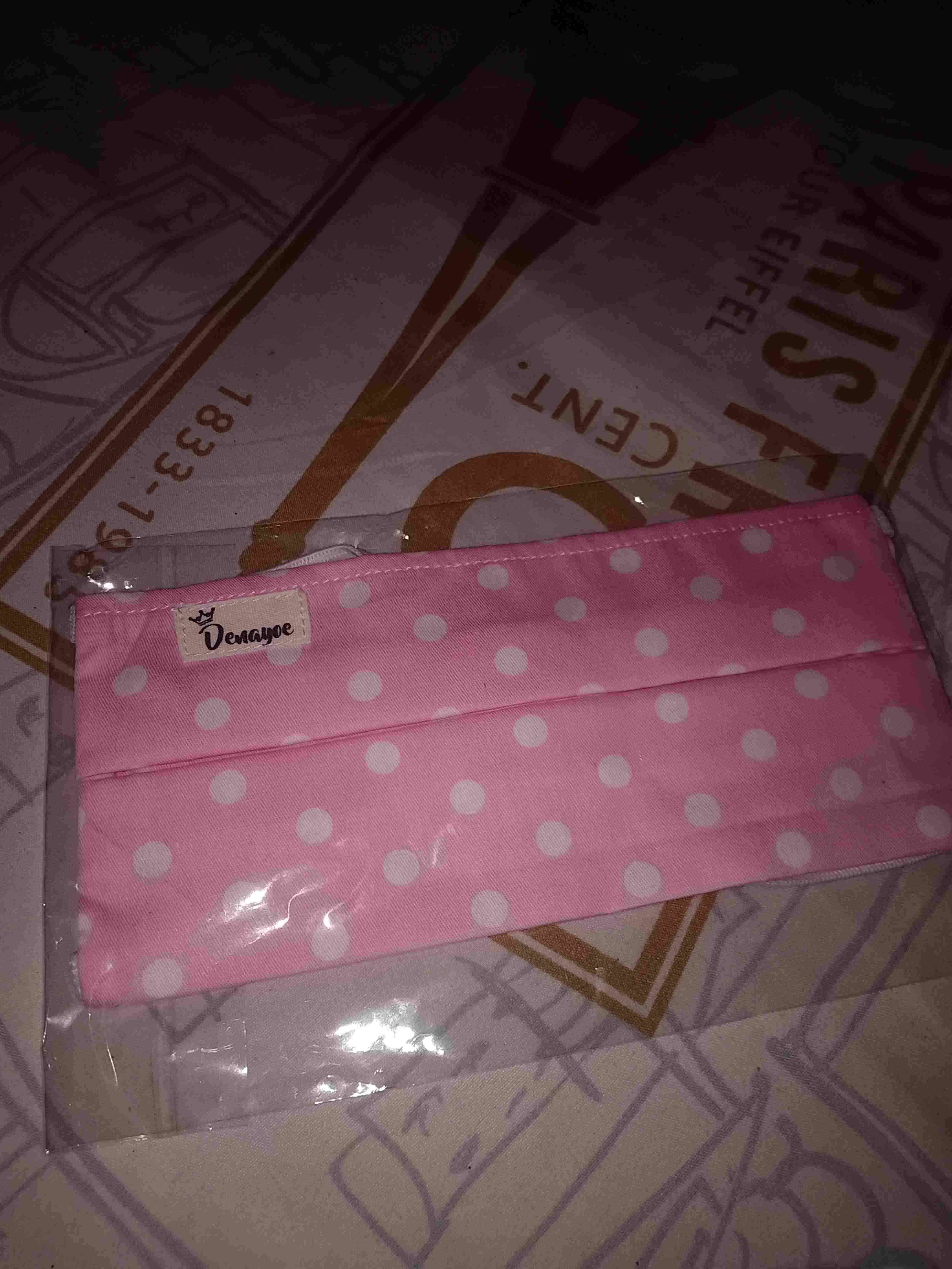 (pink Series) Masker Kain Katun Jepang Bisa Diisi Filter