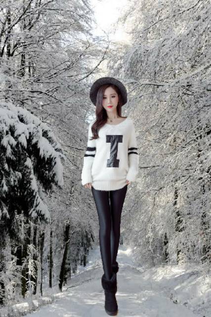 Legging Musim Dingin Celana Thermal Winter 002