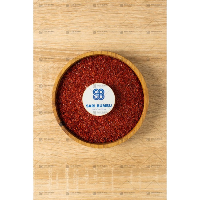 

Marhies- Bumbu Masak Rempah Cabe Bubuk Kasar Korea / Gochugaru Granule