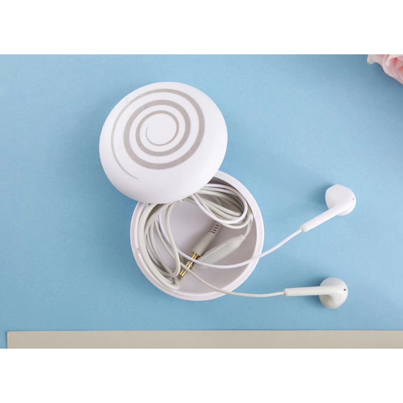 [XY-13] Headset Earphone Permen Candy LOLLIPOP / Wadah Earphone Motif LOLLIPOP Permen Lucu Simple