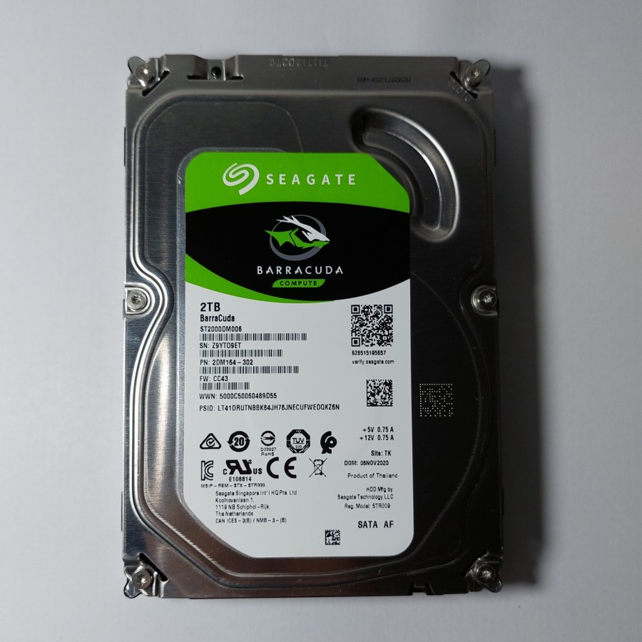 hardisc HDD INTERNAL 2TB SEAGATE 3.5 cctv