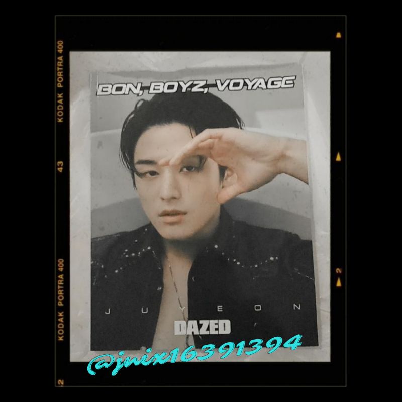 DAZED x THE BOYZ BON, BOYZ, VOYAGE Juyeon Cover Magazine