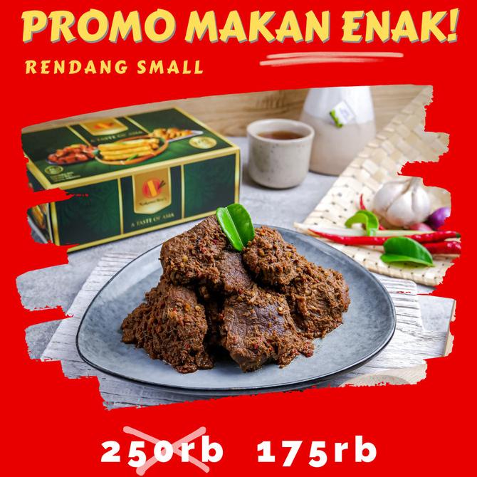 

[PROMO] RENDANG DAGING SAPI PREMIUM NAKAMA BRO'S SMALL FSDGDF252