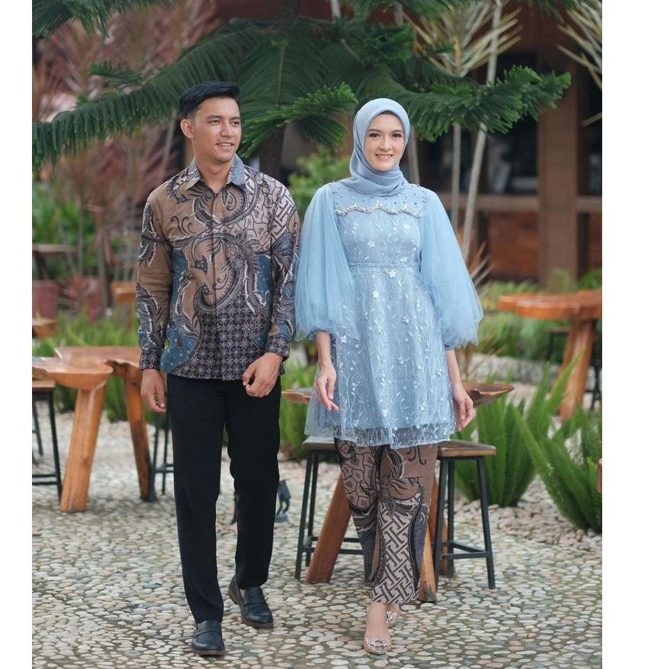 Modern.. CP Lunamaya 5 Kebaya Couple Modern, Kebaya Tunangan Lamaran, Kebaya Wisuda, Kebaya Kondanga