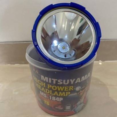 COD SENTER KEPALA HIGH POWER HEADLAMP MITSUYAMA 120W MS-184P CAHAYA PUTIH