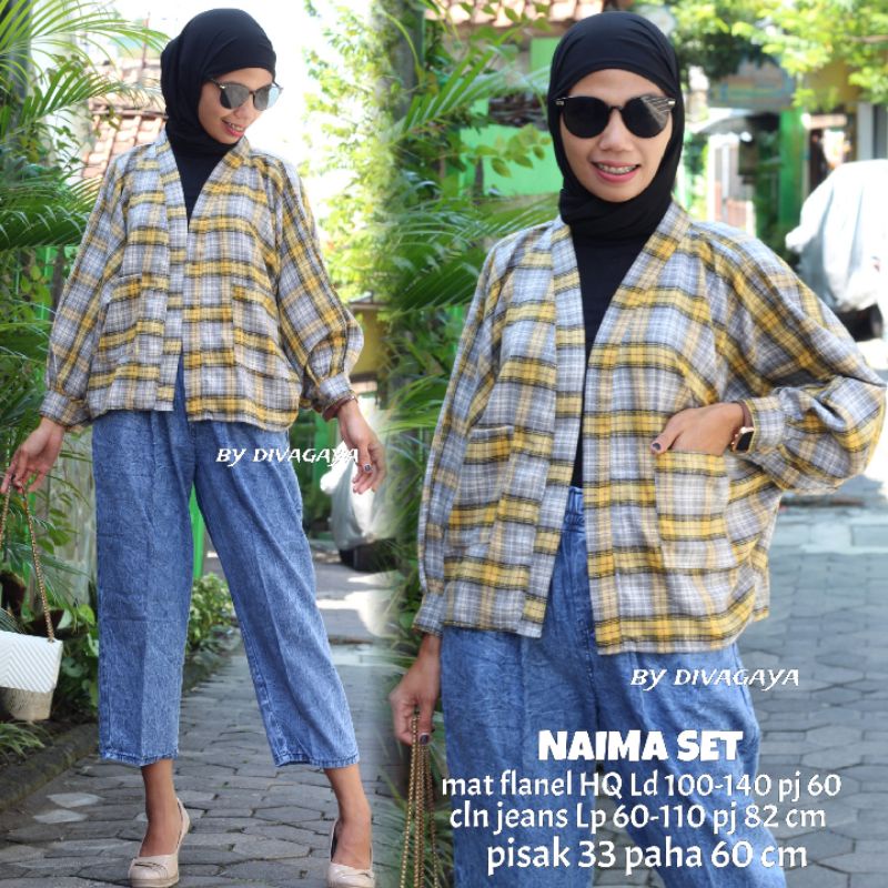 NAMIA SET BATWING+CELANA WASH