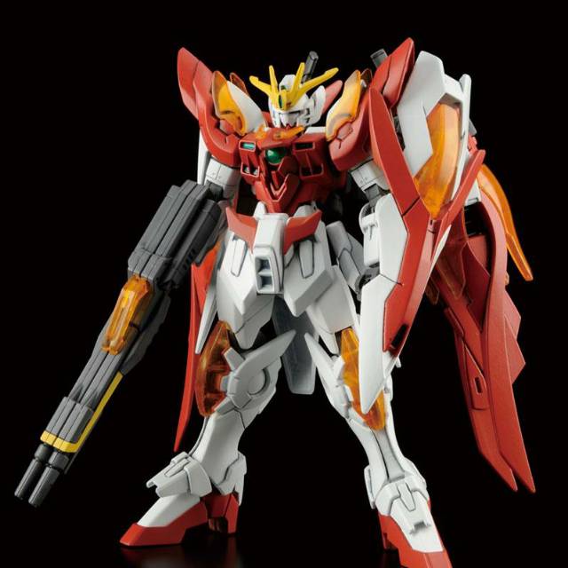 HG HGBF Wing Gundam Zero Honoo