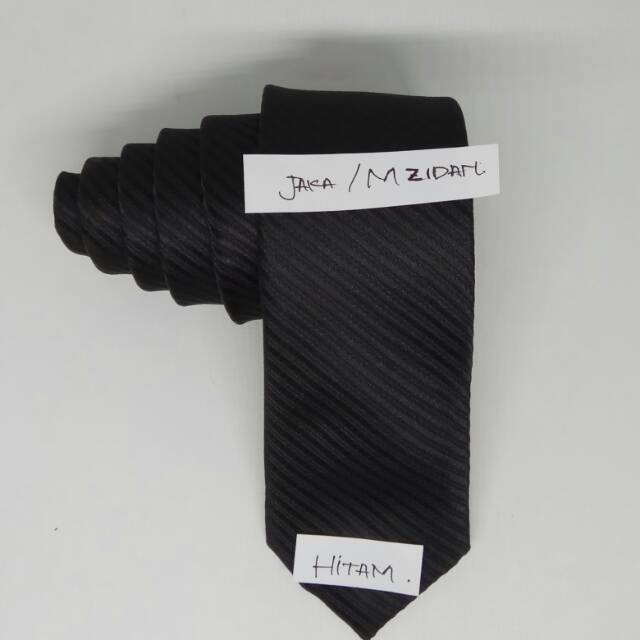 DASI PANJANG MOTIF SALUR 2 INCHI -hitam