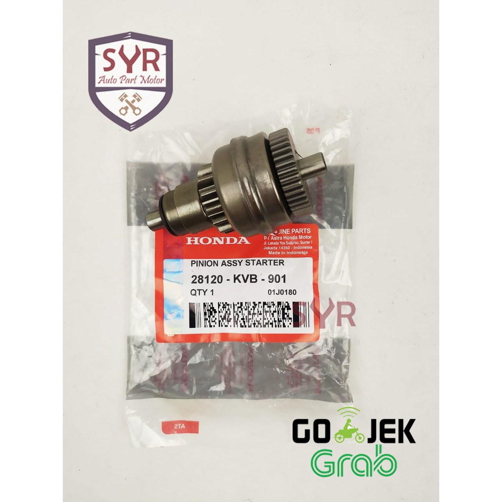 Gigi Stater Starter Pinion Granat Honda Vario Beat FI Scoopy Spacy KVB