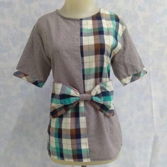 

(EXCLUSIVE PRODUCT) BLOUSSE KOTAK KOMBINASI