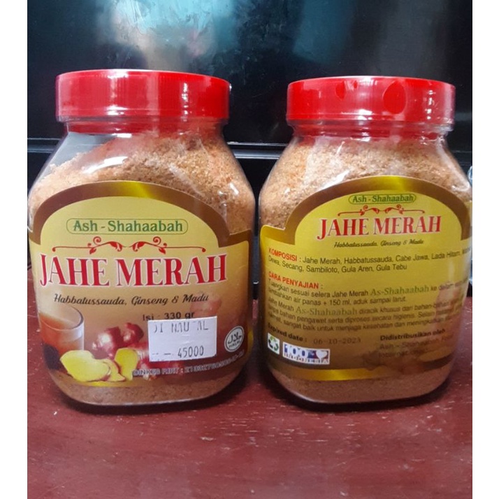 

Jahe Merah Ash Shahaabah