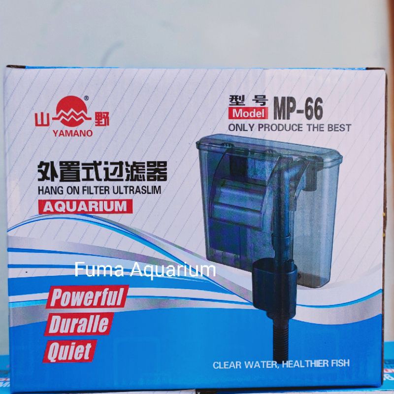 Yamano MP-66 Hanging Filter Ultra Slim Filter Gantung Aquarium Aquascape