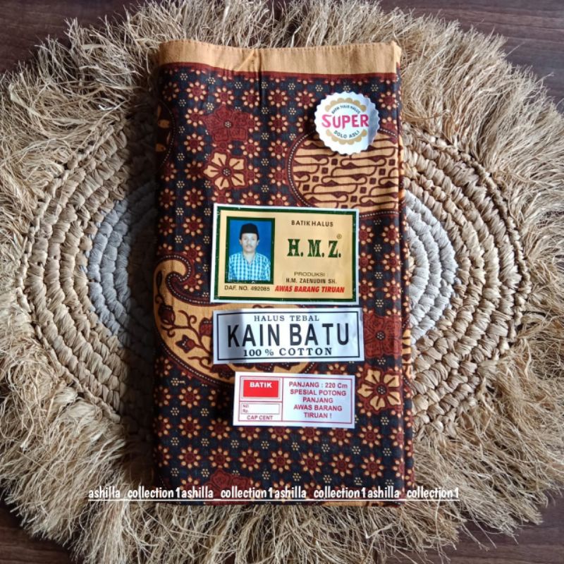 Kain Panjang Batik Halus / Kain Jarik Batik HMZ SOLO / Samping Kebat Panjang