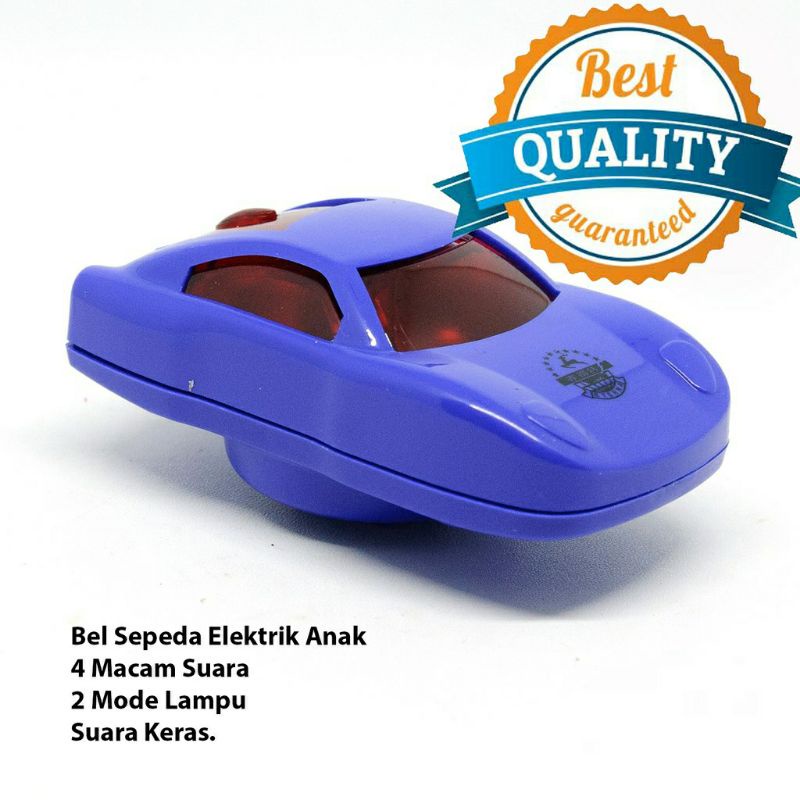 Bel Sepeda Anak Model Mobil Elektrik Nyaring BMX