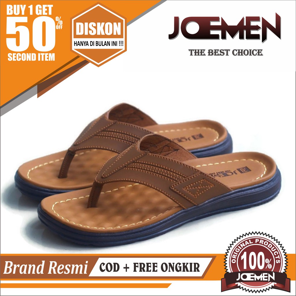  SANDAL  KULIT JOEMEN S 27 ORIGINAL  PRIA JEPIT  IMPORT 