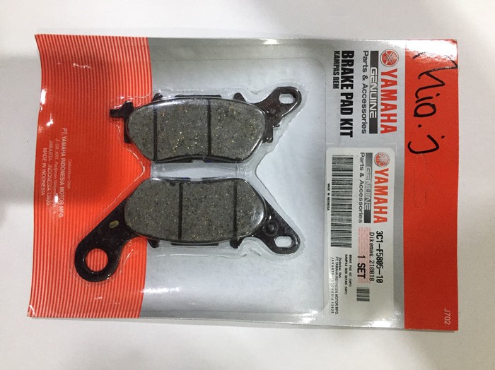 Kampas Rem Cakram Depan (3C1) Mio J / MX New / Vixion / Blkg NMAX YGP