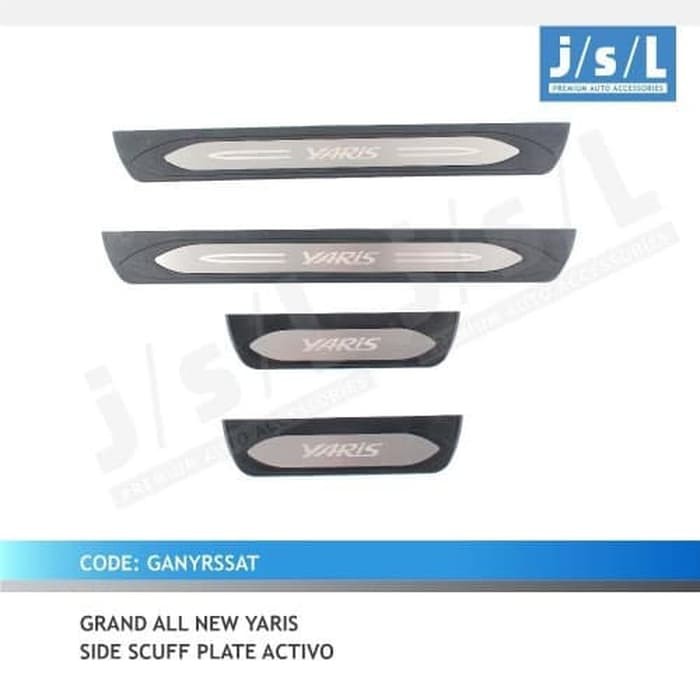 Sill Plate Samping All New Yaris 2014 - UP + Lampu