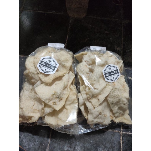 

Opak Tompi Krupuk Tompi Ibu Koni Bakung Makanan Khas Cirebon 125gr