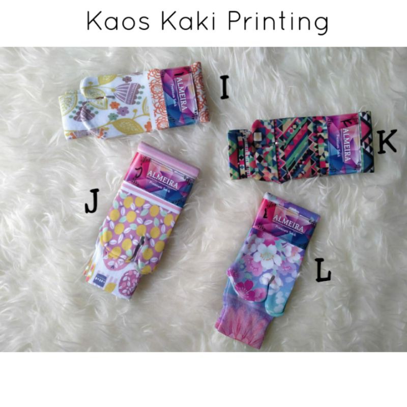 Kaos Kaki Jempol Printing | Kaos kaki premium