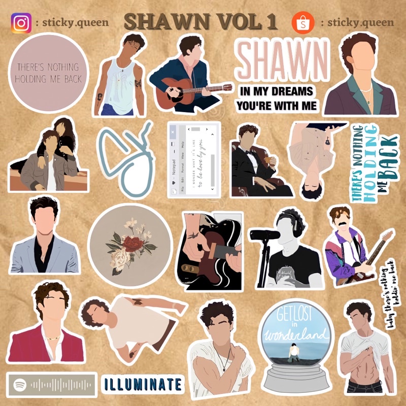 

STICKER TUMBLR SHAWN VOL 1