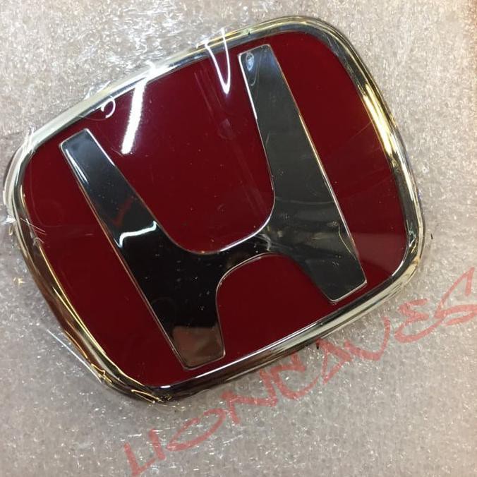 Red Emblem Steer for Honda Civic, Jazz, Br   io, Mobilio