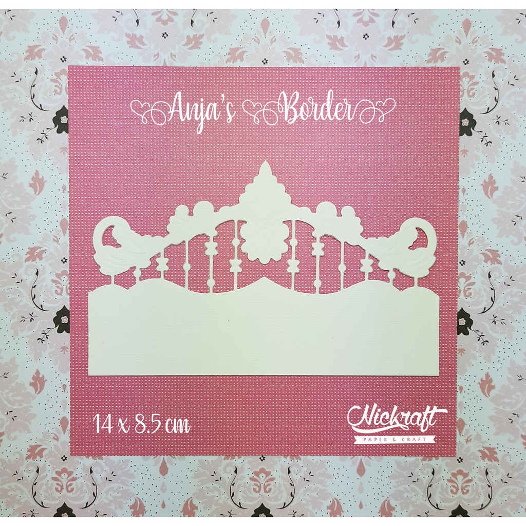 

ANJAS BORDER - HIASAN SCRAPBOOK KERTAS DIE CUT CUTTING DIES