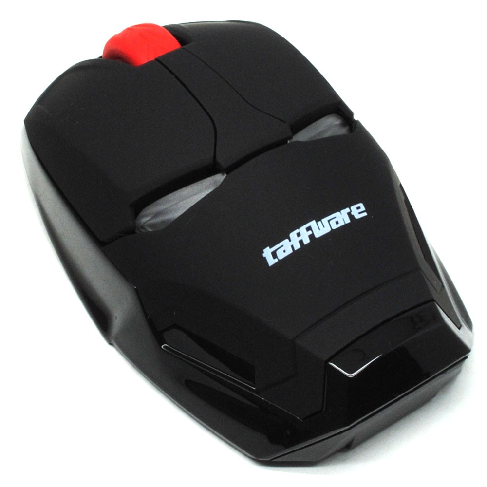 TaffWare Mouse Wireless Optical Iron Man 2.4Ghz - OMMS0MBK Black