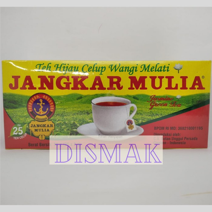 Teh Hijau Celup Wangi Melati Jangkar Mulia