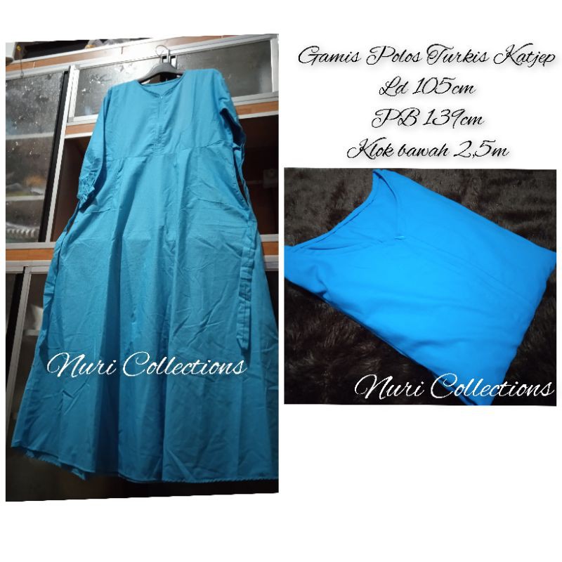 GAMIS KATUN JEPANG POLOS ASLI SUPER PREMIUM