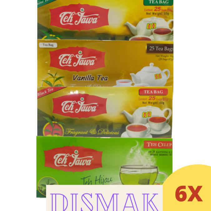 

[[BISA COD]] Teh Jawa Celup 6 Pcs - Jasmine DISKON Kode 96