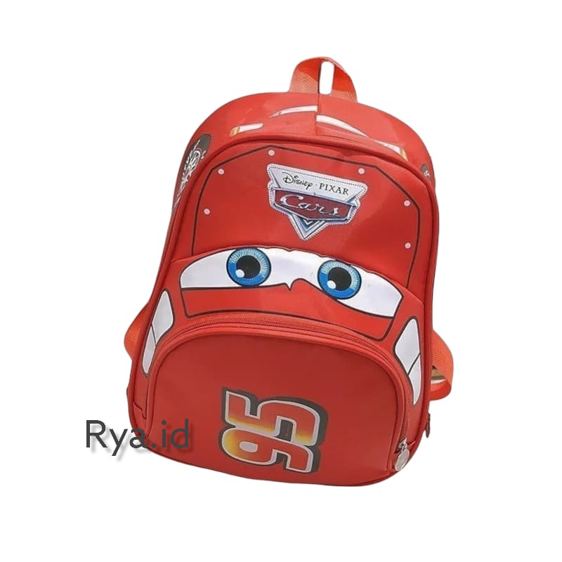 Tas Anak Ransel kecil Sekolah Anak TK Tas Karakter Anak Backpack Motif Mobil Murah High Qulity