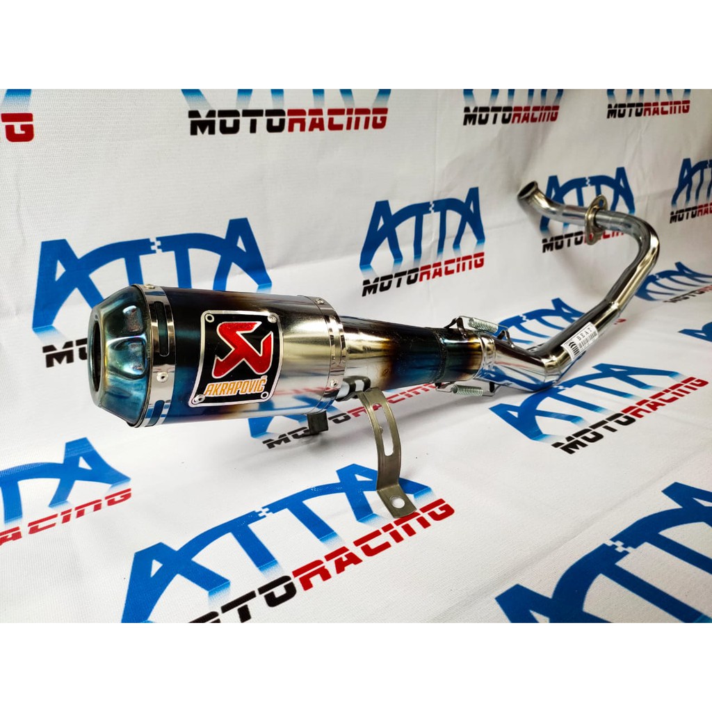 Knalpot Racing Akrapovic Suzuki Nex 2
