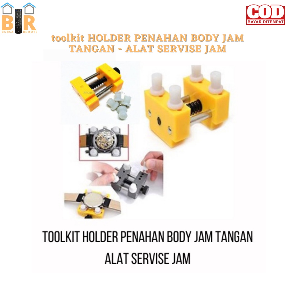 Alat Servise Jam Toolkit Holder Penahan Body Jam Tangan