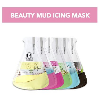 * NCC * Madame Gie Masker Lumpur Wajah Beauty Mud Icing Mask - Netto 7 gram