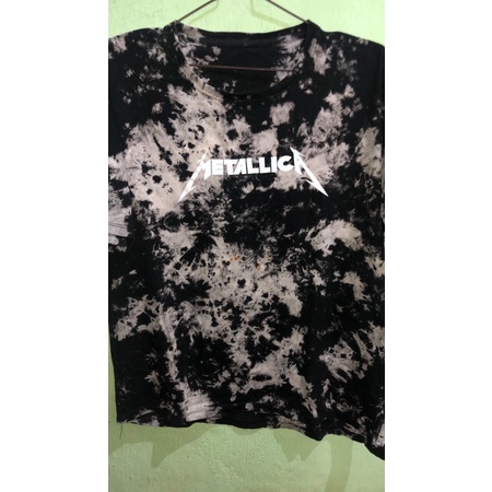 Preloved Kaos Metalica Tiedye