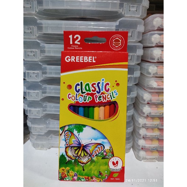 

Pensil Warna Greebel Classic 12 Panjang