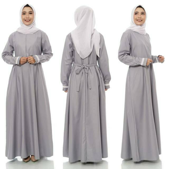 Gamis Katun Toyobo Fodu HQ mix Renda (original)