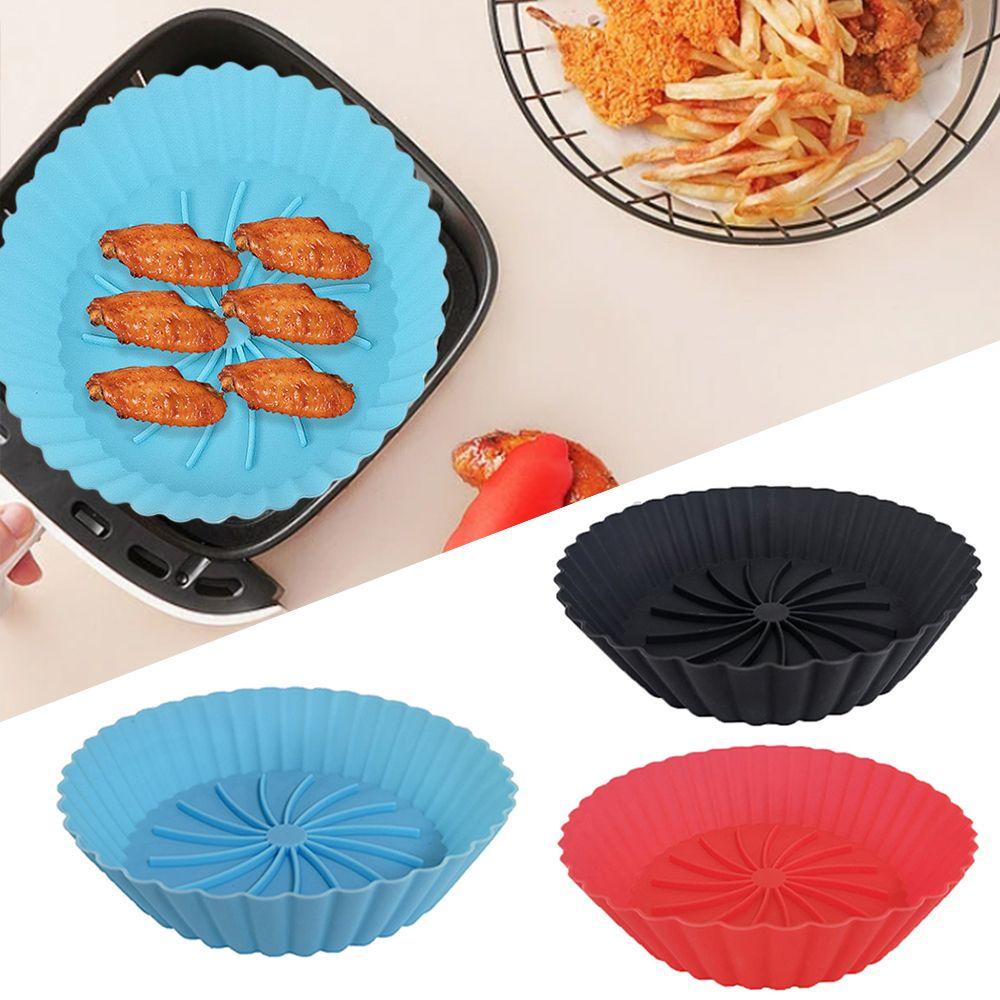 Preva Silikon Pot Reusable Tray Liners Untuk Air Fryer