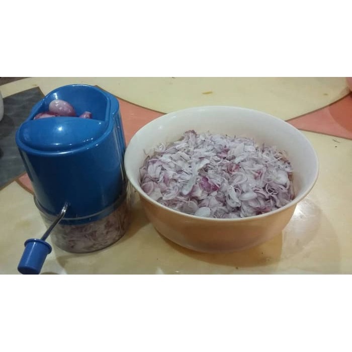 Kitchen Onion Slicer Perajang Bawang Alat Pengiris Grinder Chop Dapur