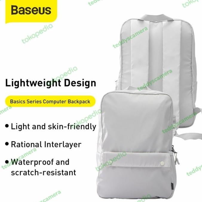 Baseus Tas Ransel Laptop 13 inch Backpack Mini Size Tas Serbaguna