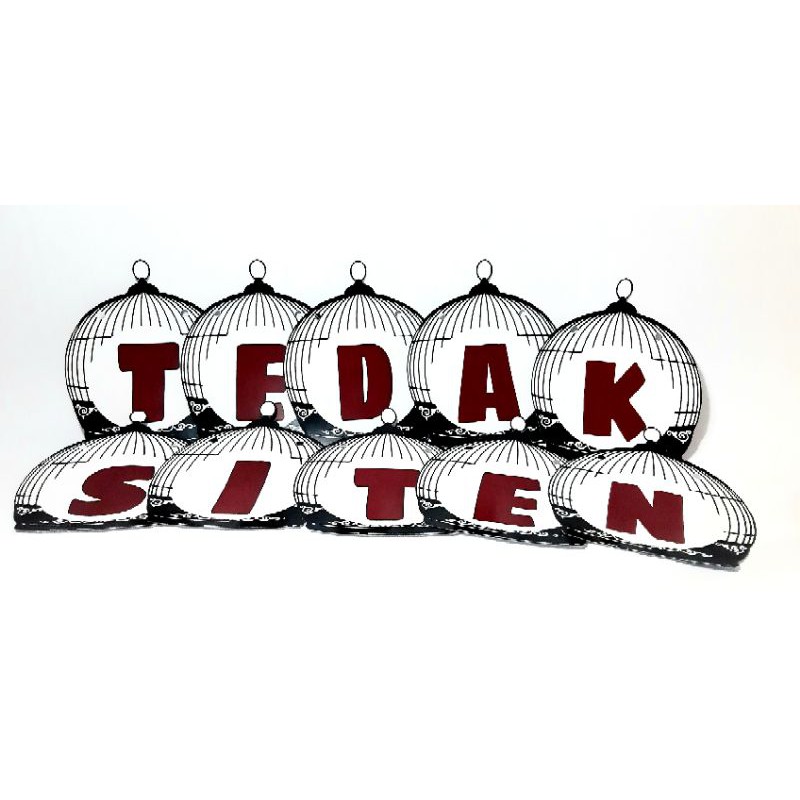 BUNTING FLAG KURUNGAN TEDAK SITEN