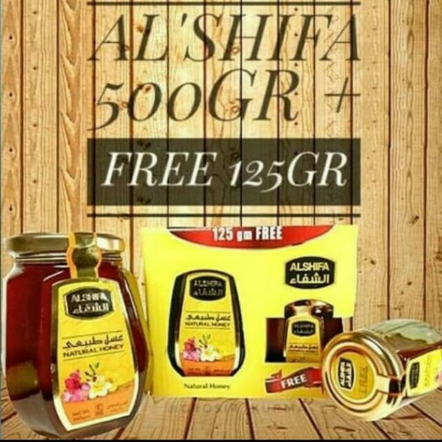 

MADU ARAB ASLI AL SHIFA paket 500gr free 125gr