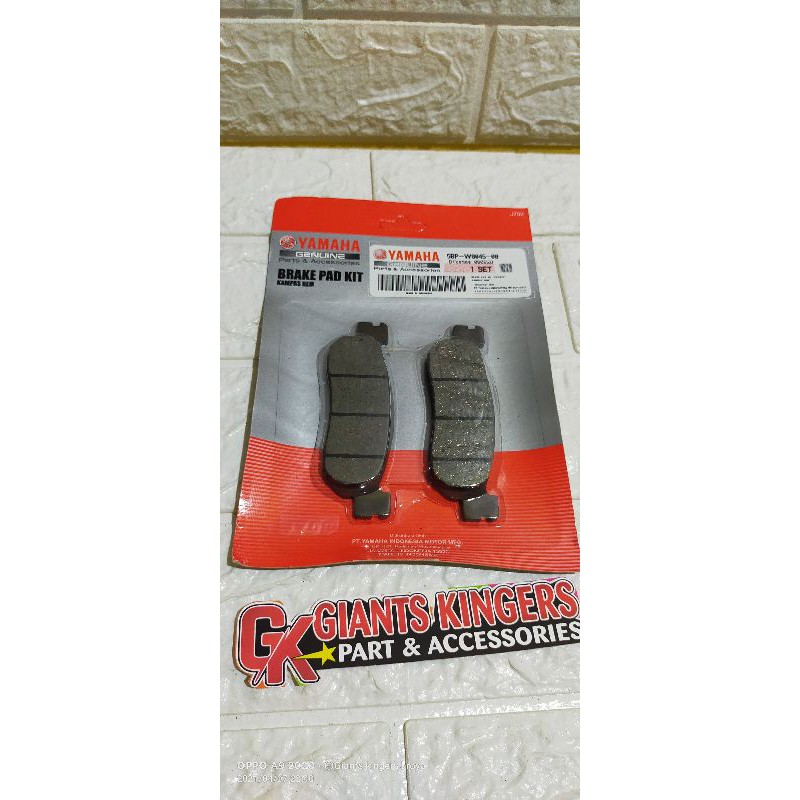 kampas rem depan rx king original